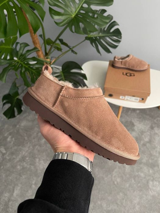 Утеплені Жіночі UGG Classic Micro Rocky Oak угі