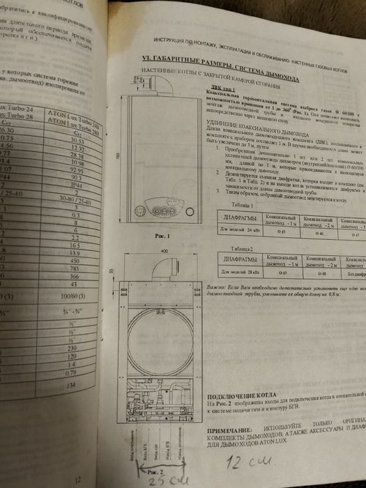 Котел газовий ATON Lux Turbo 24