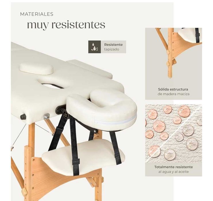 Marquesa estetica portátil na caixa