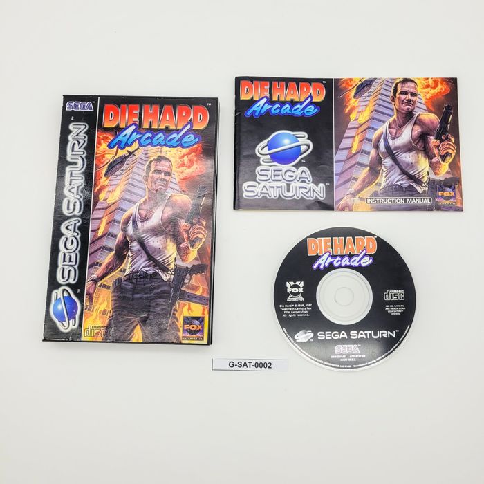 Die Hard Arcade Sega Saturn