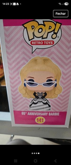 Pop barbie 65 anos