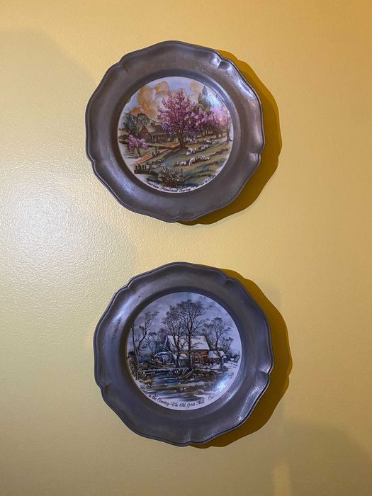 Pratos decorativos (Latão)