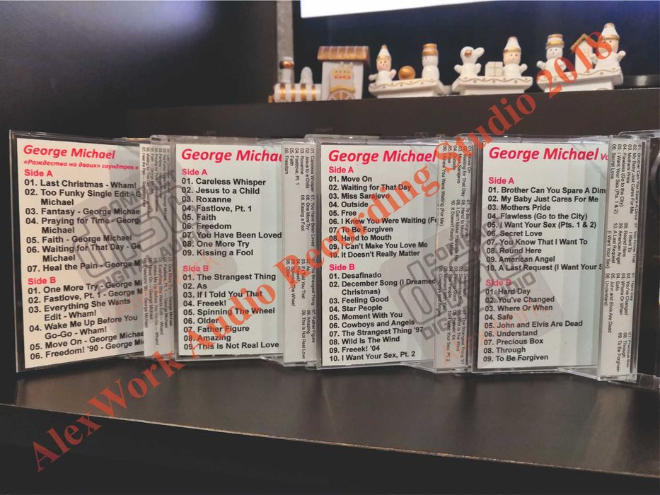 Аудиокассеты GEORGE MICHAEL (Отличная Подборка): 250 грн. - CD