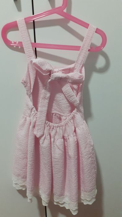 Vestidos rosa 5/6 anos
