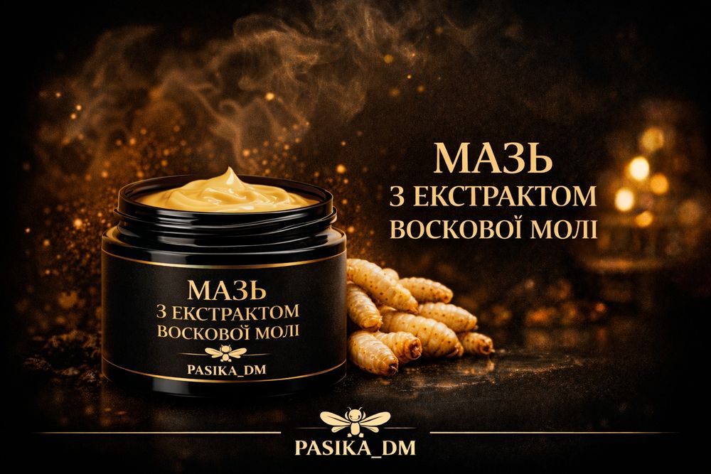 Мазь з екстрактом воскової молі