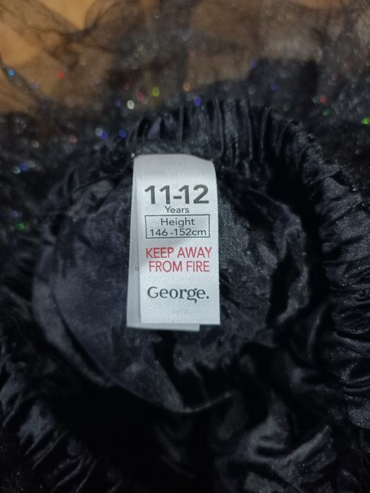 Spódniczka czarna z brokatkami George