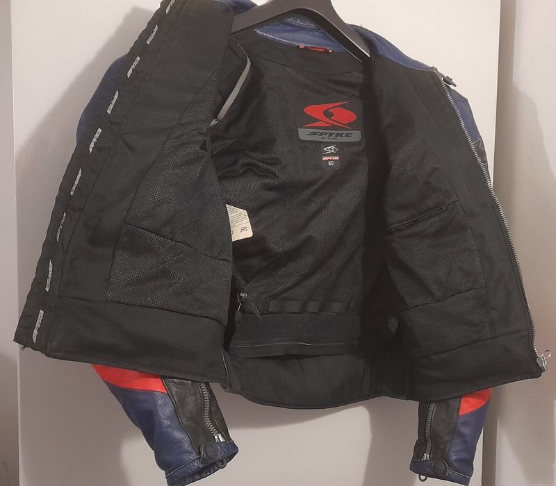 Мотокуртка шкіряна Spyke Італія 50 розмір