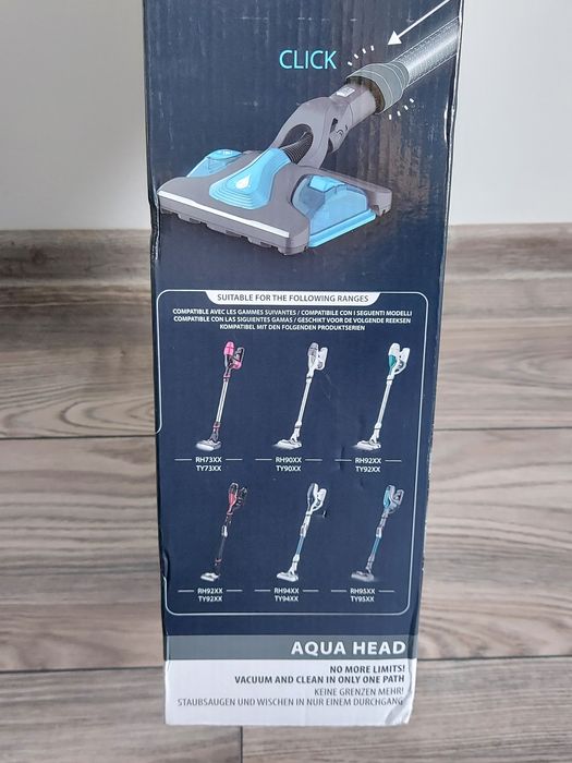Nakładka końcówka mopująca do odkurzacza Tefal Rowenta Aqua Head ZR009