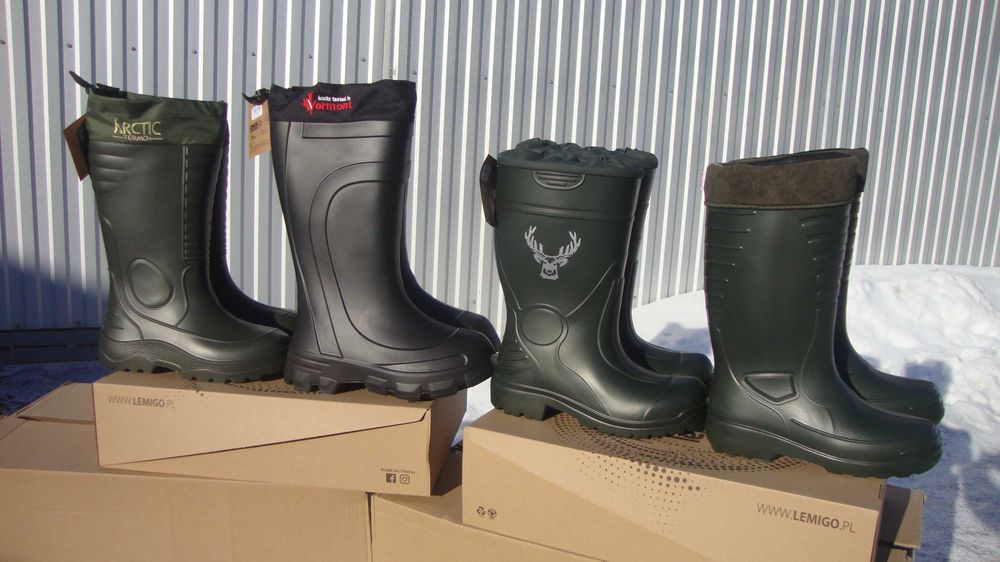 зимові чоботи Lemigo сапоги лемиго пенка риболовля полювання термо