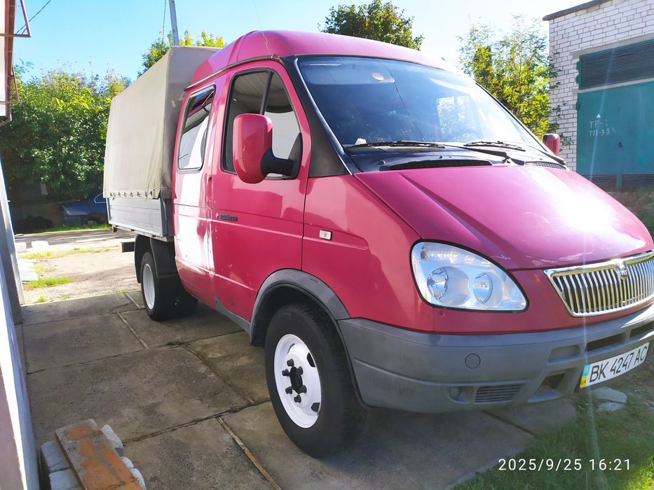 Газ 33023 дубль кабіна