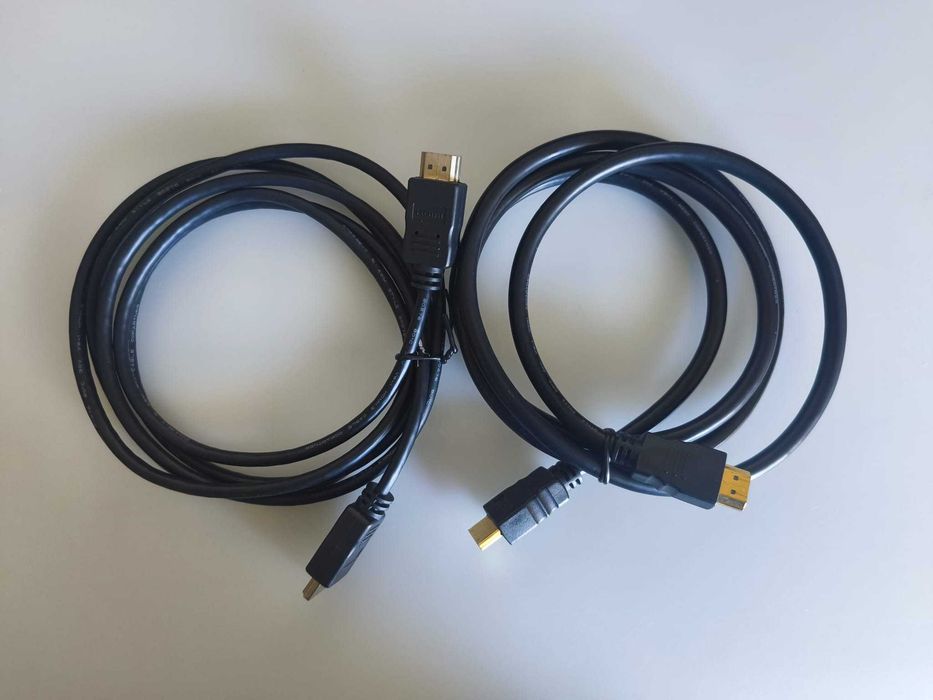 Lote 7 Cabos HDMI (5 High Speed + 2 Standard) + 2 Cabos USB 3.0 Novos