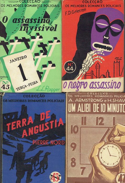 17062  Coleção Os Melhores Romances Policiais   por Adolfo Coelho