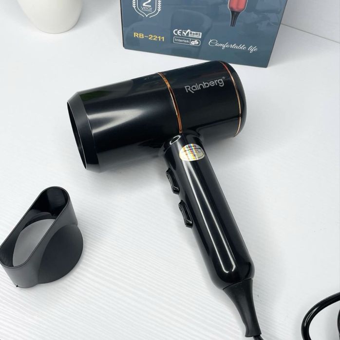 Фен для волосся Rainberg. Фен для волос