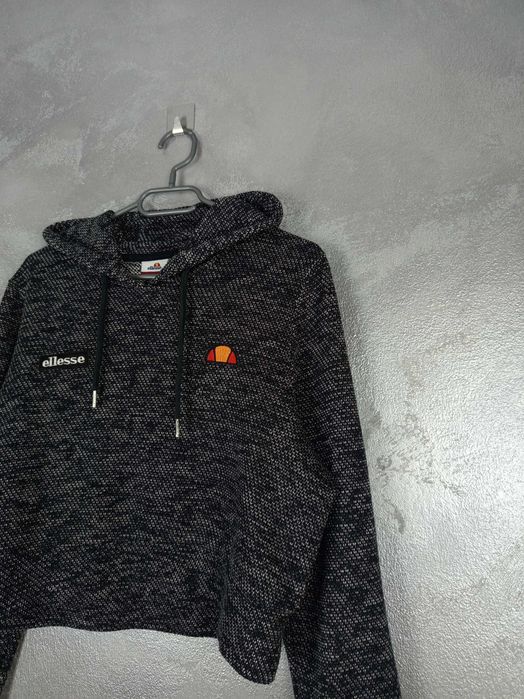 Damski Crop Top Ellesse M/L bluza z kapturem hoodie