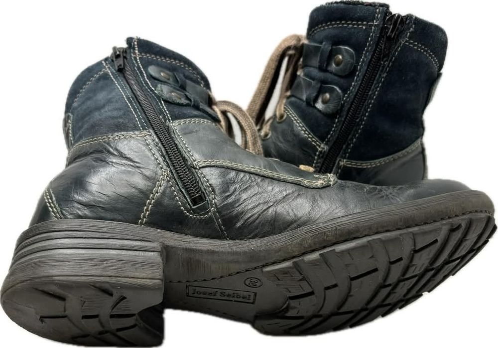 Botki skórzane ocieplane josef seibel Rozmiar 38