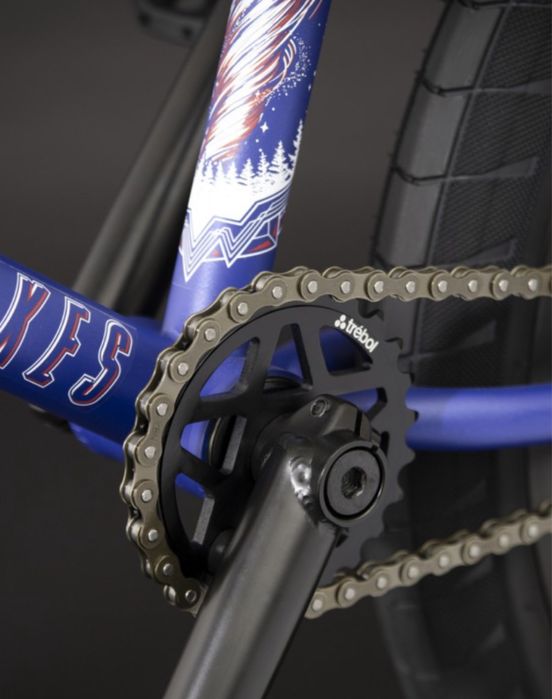 Rower bmx flybike metallic blue 20,5” electron