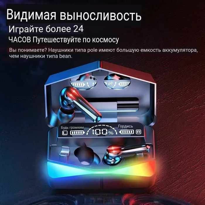 Игровая Гарнитура M28 TWS: Погружение в 9D Звук и Абсолютную Победу!