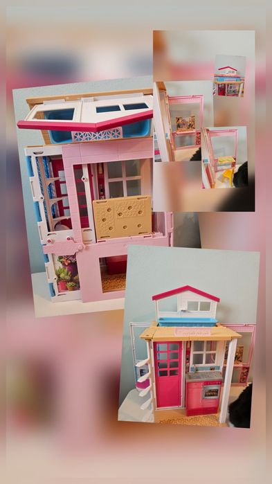 Barbie samolot, kamper, domek,samochód