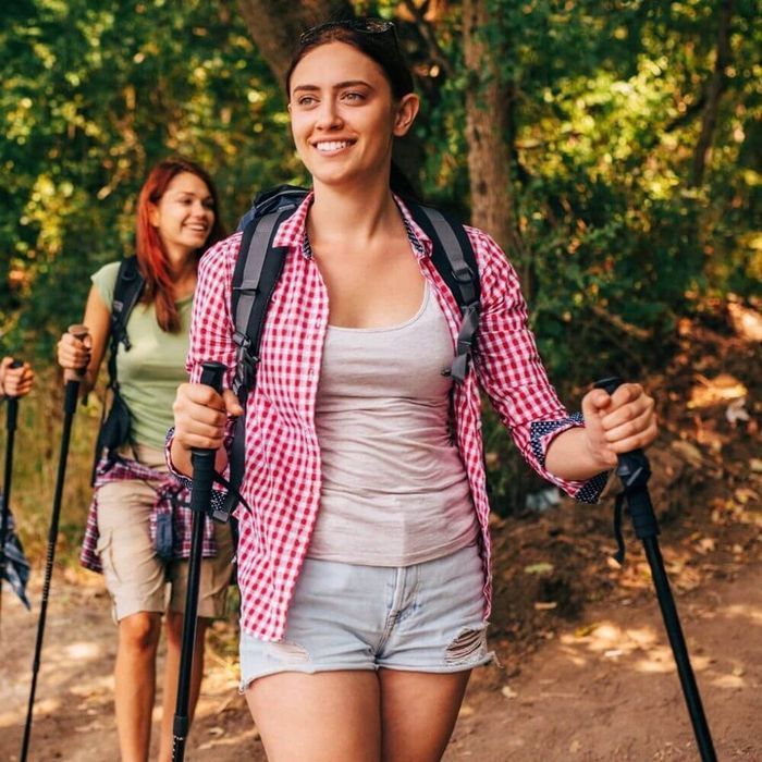 Kijki do Chodzenia Trekingowe Nordic Walking Kije Teleskopowe