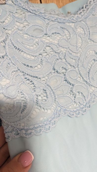 Платье для бально спортивных танцев Бейсик +серьги и  заколка