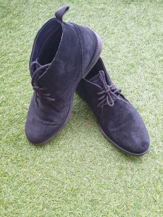 Buty zamszowe ocieplanie męskie