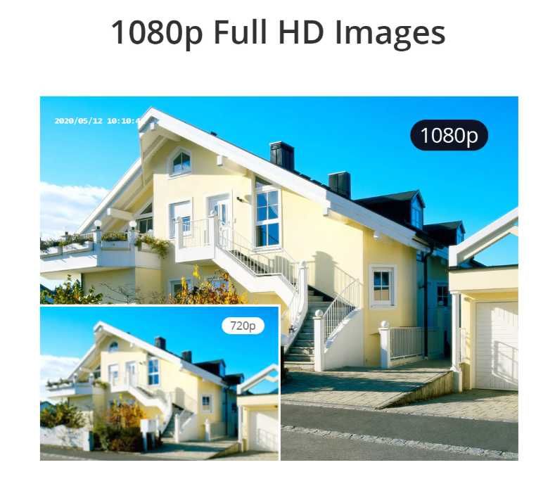 KIT 4 Câmeras Bullet 3000TVL 4IN1 1080P HD CCTV