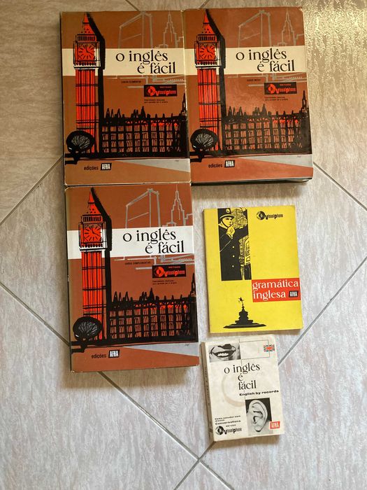 O Inglês é Fácil AFHA (3 volumes)