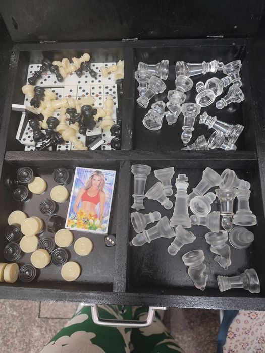 Mala de jogos de tabuleiro