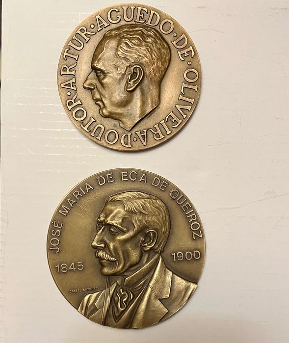 Medalha comemorativa Eça de Queiroz