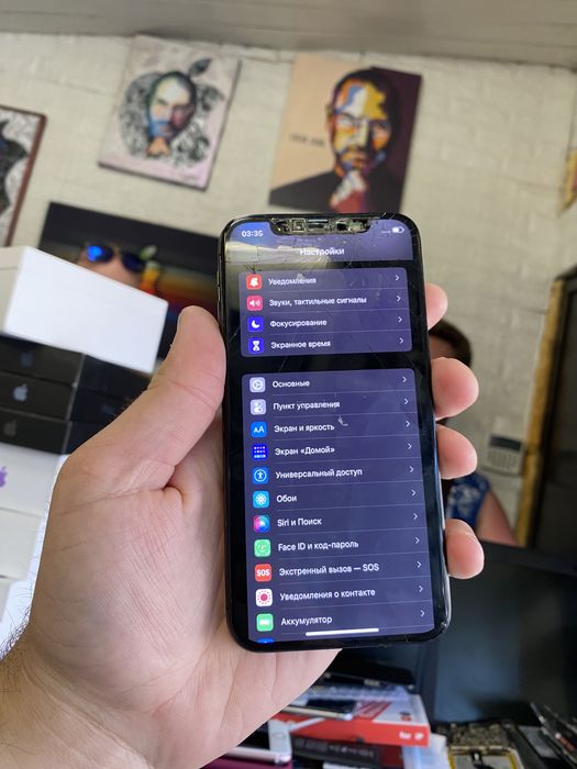 Продам битый экран модуль lcd apple iPhone X все работает