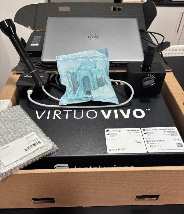 Scanner intra-oral Virtuo Vivo e portátil Dell