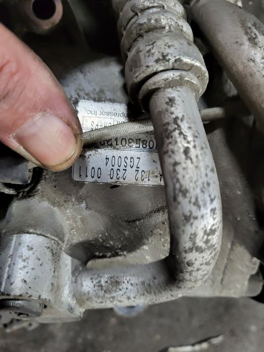 Sprężarka klimatyzacji smart fortwo 450 09r