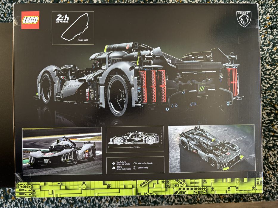 LEGO 42156 Technic Peugeot 9X8 24H Le Mans Hybrid Hypercar