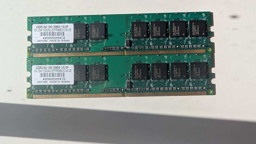 Ram DDR2 1gb dimm