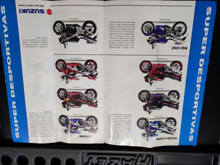Catálogo Suzuki Motos 1995