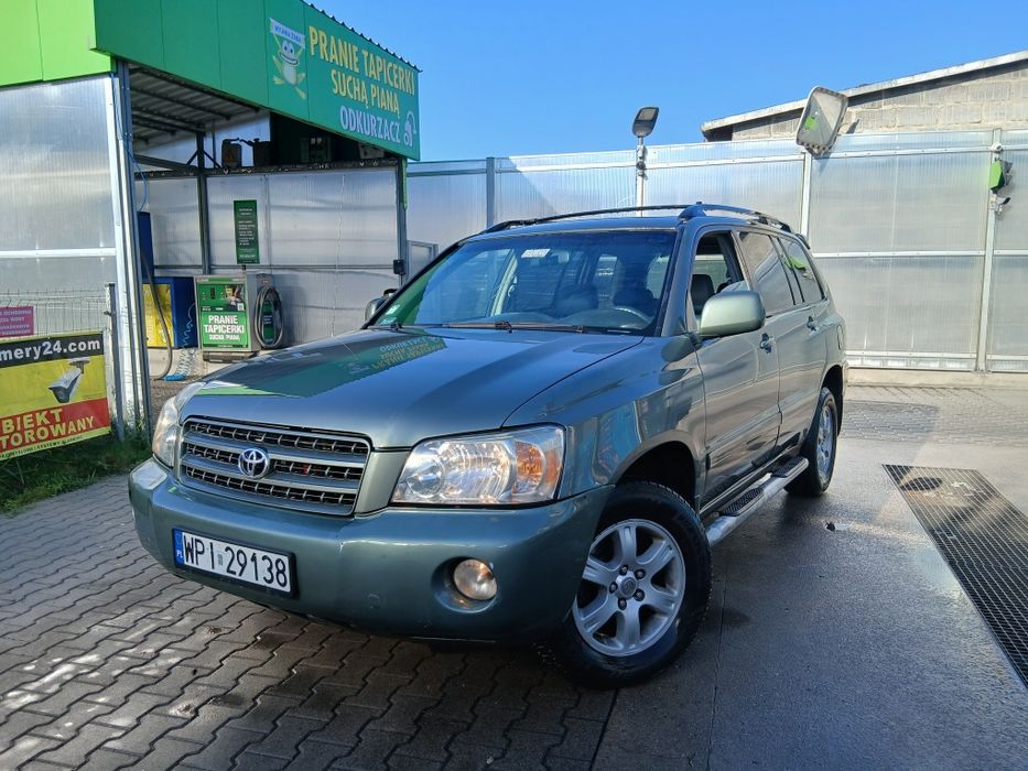 Toyota highlander 3,3 v6 gaz automat 4×4 sprawna jeżdżąca 12 lat jeden wł