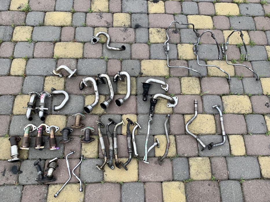 Трубка патрубок турбины егр egr газов 651 642 спринтер 906 вито 639