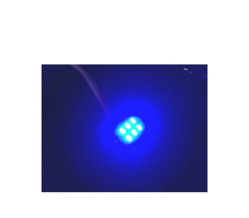 LÂMPADA LED AZUL C5W FESTOON 36 39 41MM