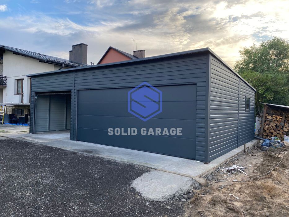 Hala 9x6m garaż blaszany magazyn brama segmentowa sklep producent