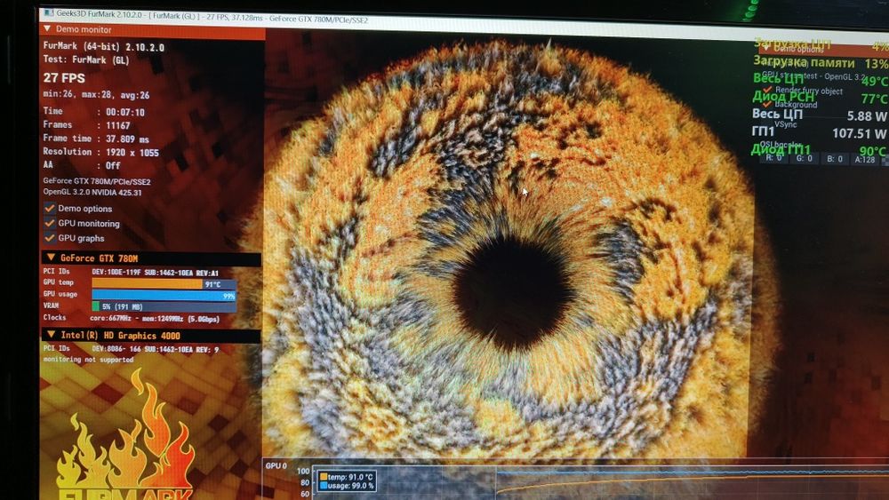 Игровой ноут Msi Gt70 i7,Gtx780(4Гб),Ssd+hdd