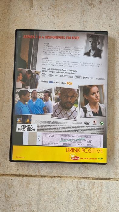 Dvd Prisonbrak temporada 1