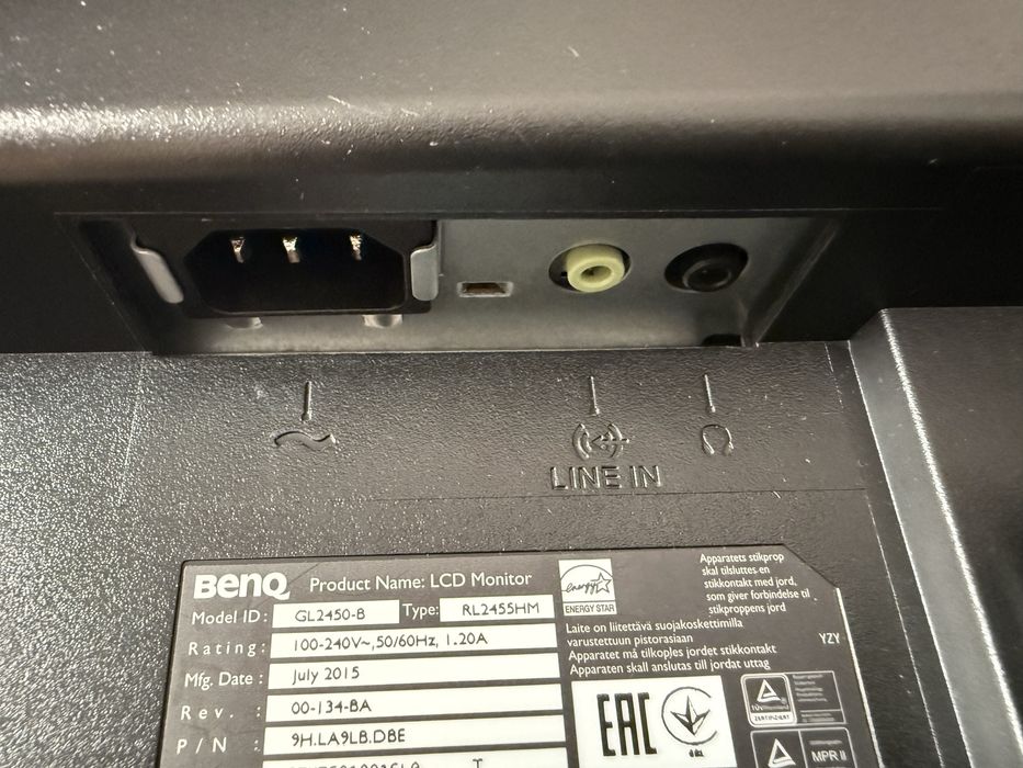 Monitor Benq 24” fhd