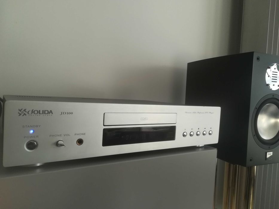 Jolida JD100 odtwarzacz lampowy cd Player!