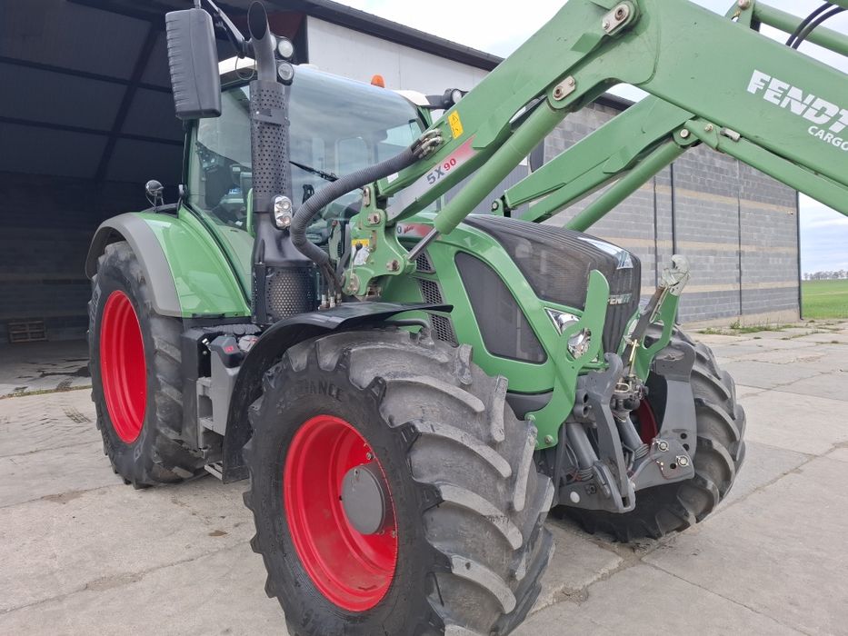 Fendt 720 vario tms z ladowaczem gps 4926 mth orginal