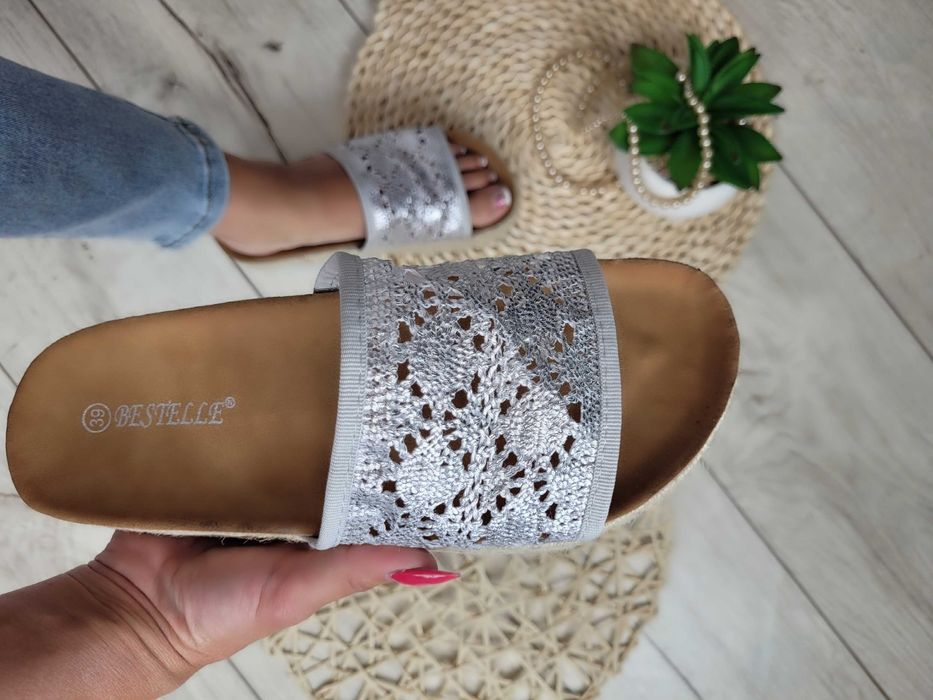 Klapki rozm 35-41 espadryle sandały damskie TU KUPUJESZ ROZMIAR 36