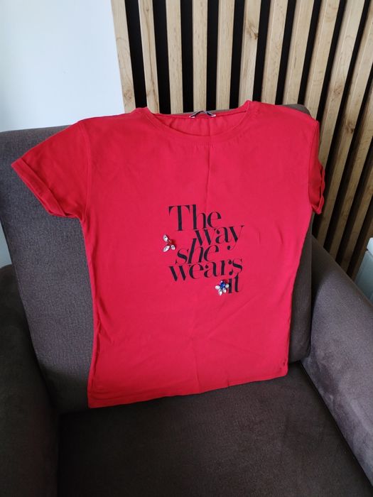 Fajna bluzka, t-shirt Orsay rozmiar S