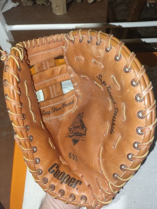 вінтажна бейсбольна рукавичка Cooper Black Diamond Series 693