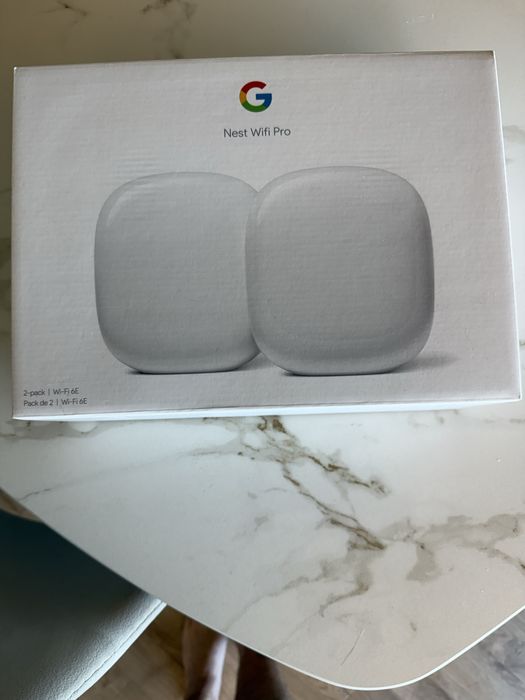 Google Nest Wifi Pro Wi-Fi 6E – Pack 2 unidades