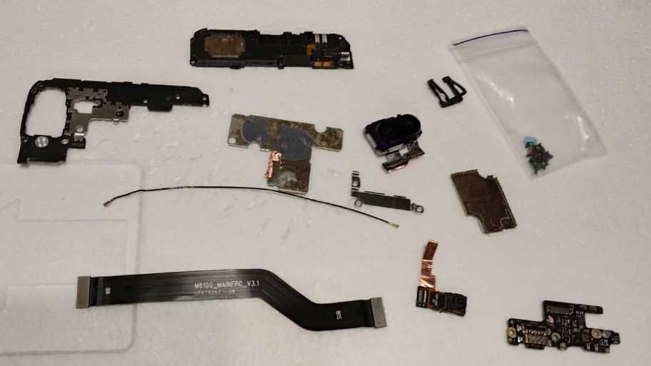 Xiaomi BN4A  Redmi Note7 на запчасти корпус экран сенсор аккумулятор