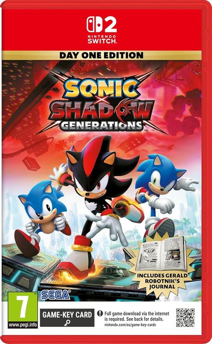 Sonic x Shadow Generations (Game Key Card) NS2 Uniblo Łódź
